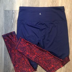 Athletic leggings size medium